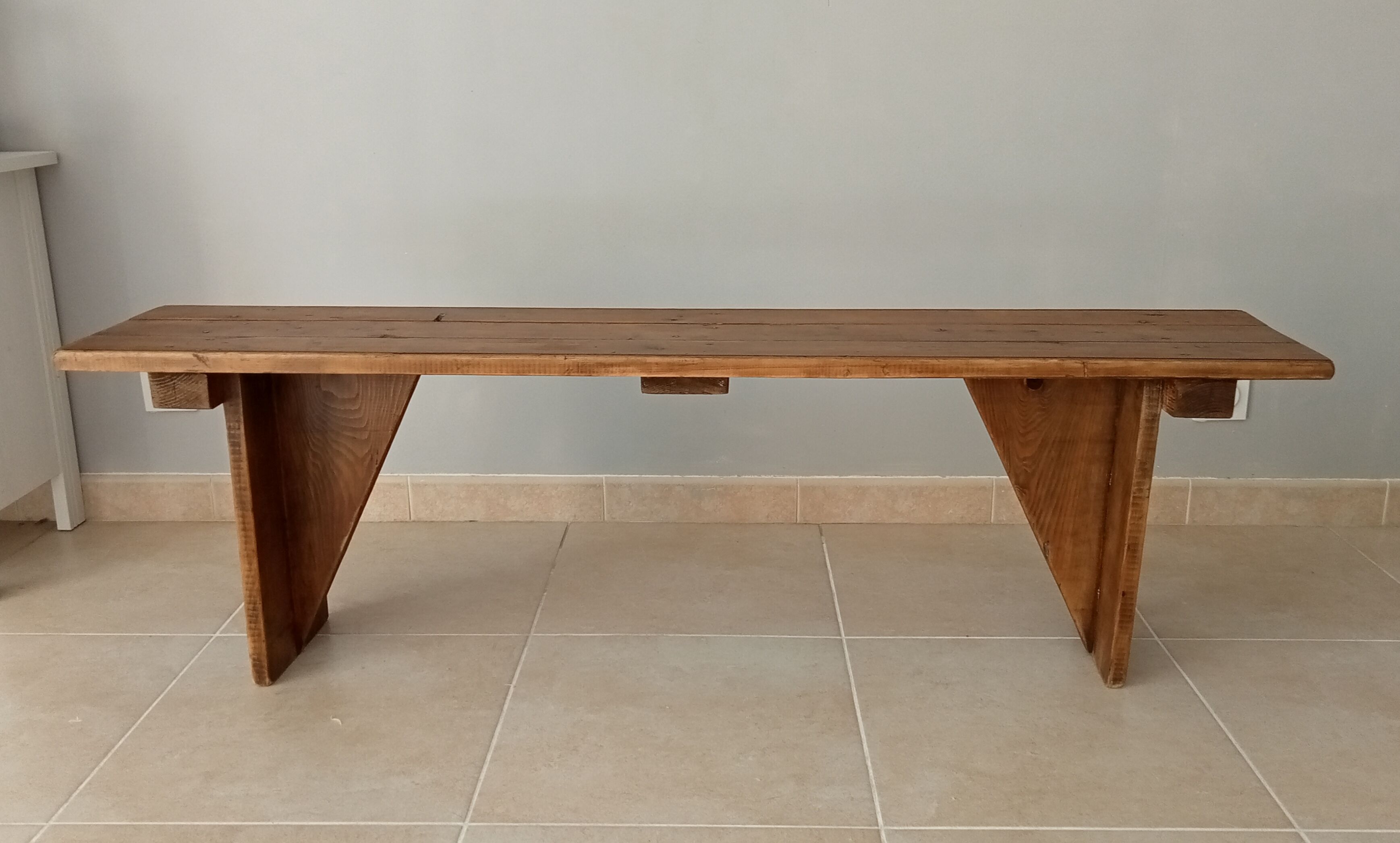 Vintage country bench 70s