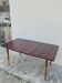 Scandinavian extendable table in Rio rosewood, 1960s