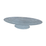 Plat support à gâteau en verre