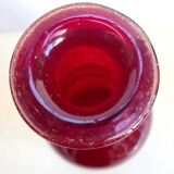 Vase ancien en verre soufflé à la bouche