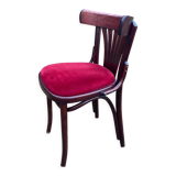 Velvet bistro chairs
