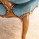 Pair of Louis XV style convertible armchairs Light wood 1900