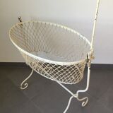 Wrought iron cradle