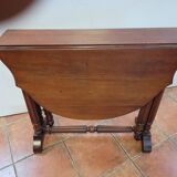 Table get leg en acajou