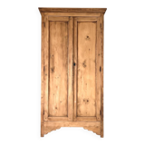 Raw wood wardrobe