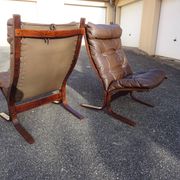 Pair of Siesta armchairs Scandinavian design Ingmar Relling Westnofa Year 70
