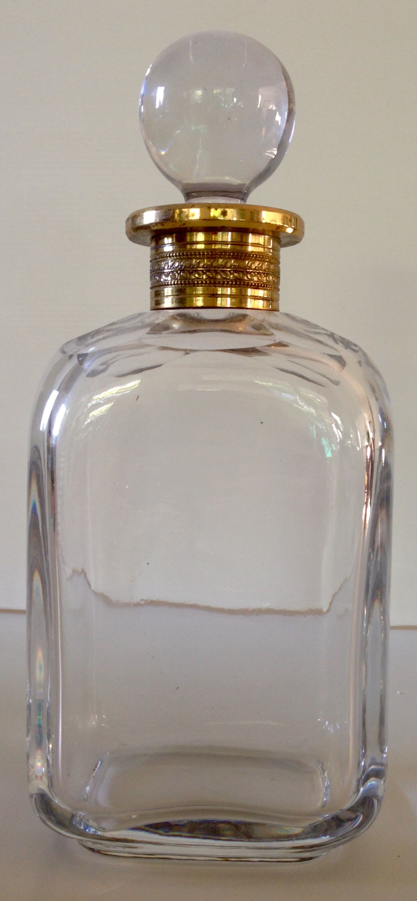 Crystal whiskey decanter