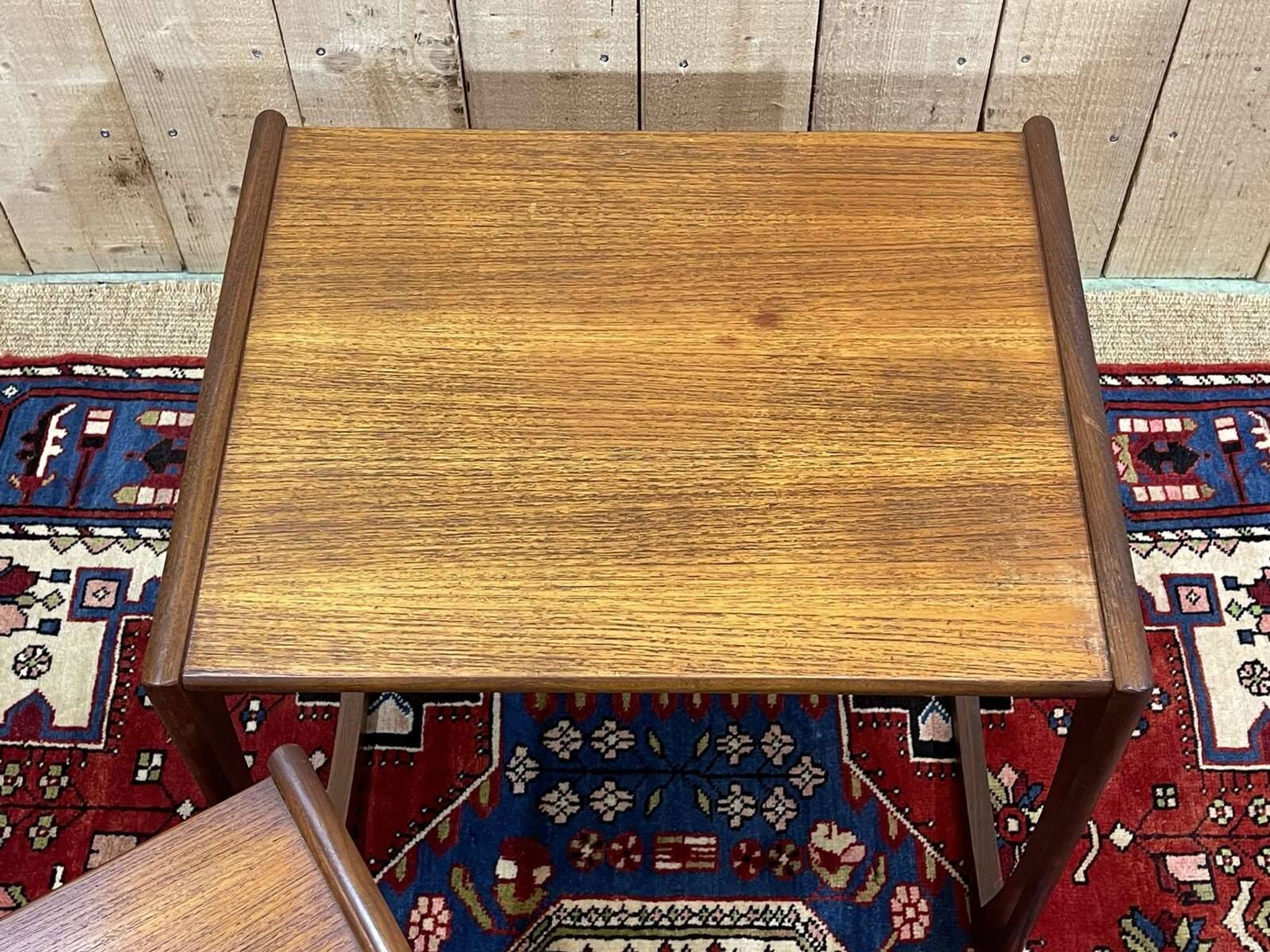 Set of 3 teak nesting tables from the GPlan brand from the 1970s - Series D