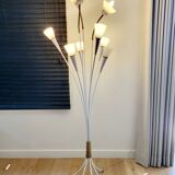 Vintage Spriet vloerlamp met 9 Lichtpunten 1950-1960