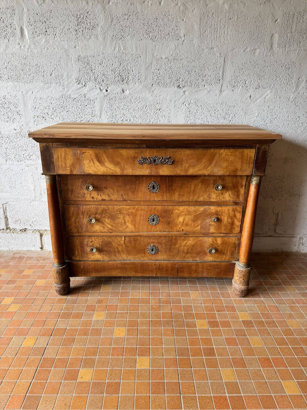 Empire period commode