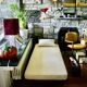 Vintage minerva daybed in solid teak and alcantara by peter hvidt for john stuart 1950s