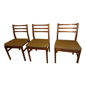 3 chaises meredew furniture vintage