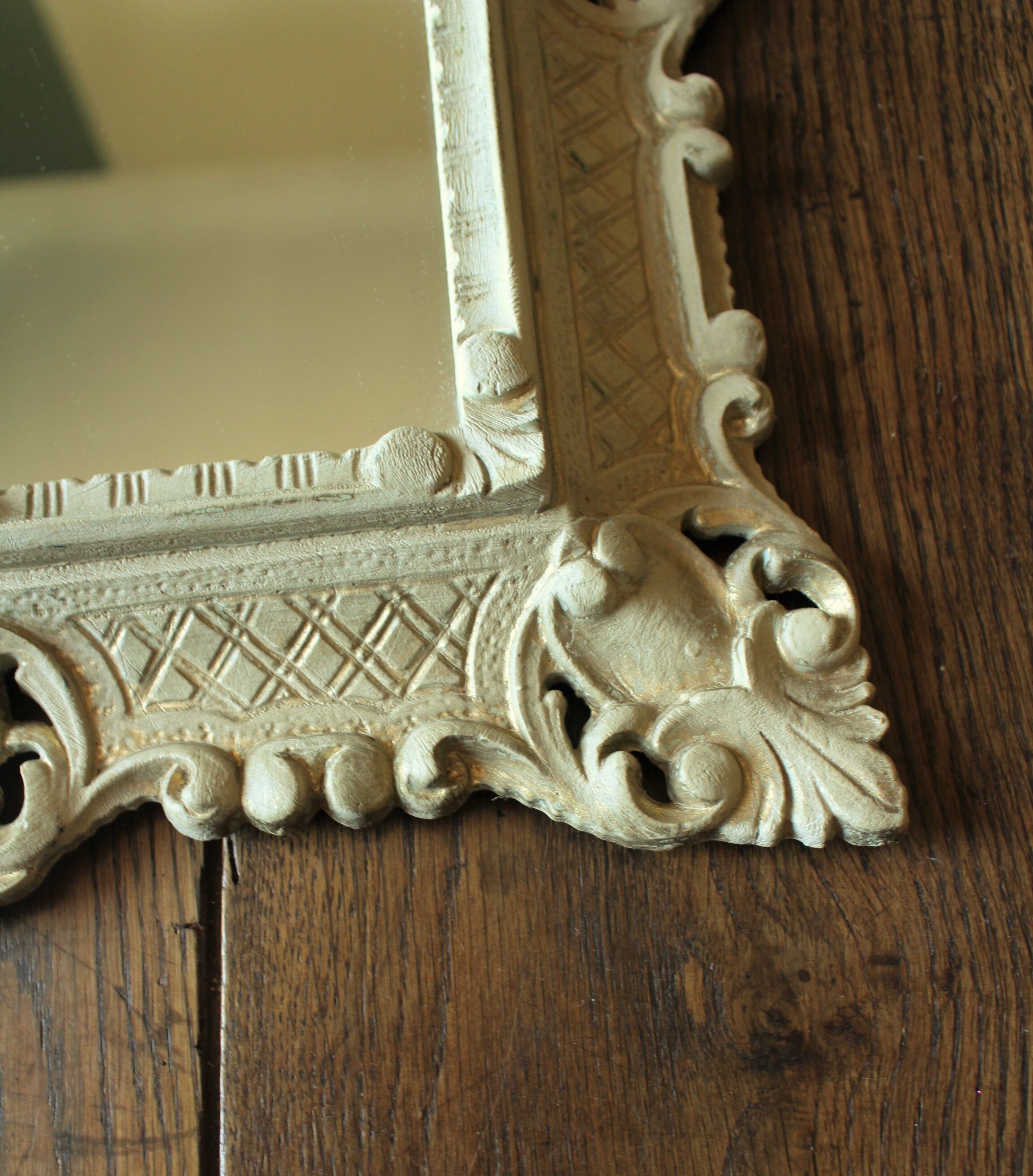 Baroque gilded mirror