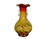 Small artisanal vase, blown glass, multicoloured.