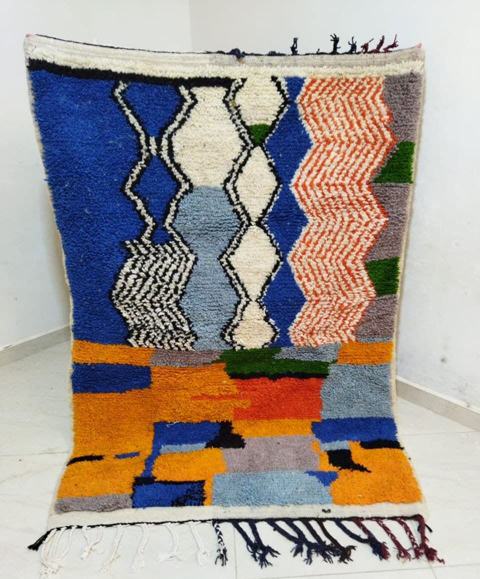 Moroccan berber carpet 158x113cm