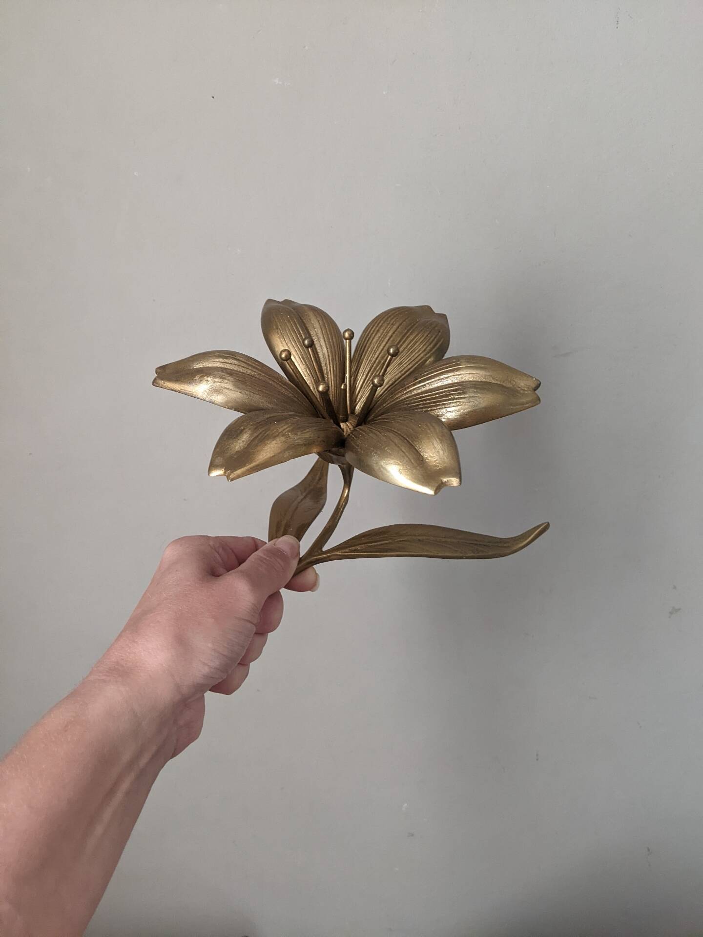 Fleur de lotus métal doré cendriers de table