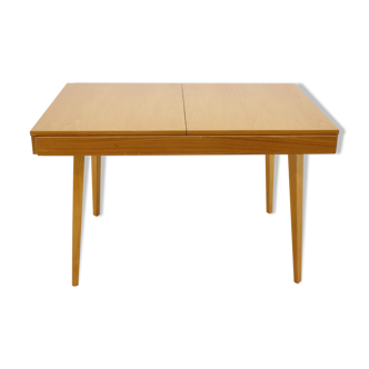 1970s Birch Extendable Dining Desk, Czechoslovakia