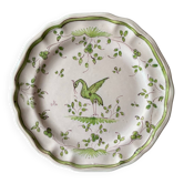 Moustiers faience plate, 18th century