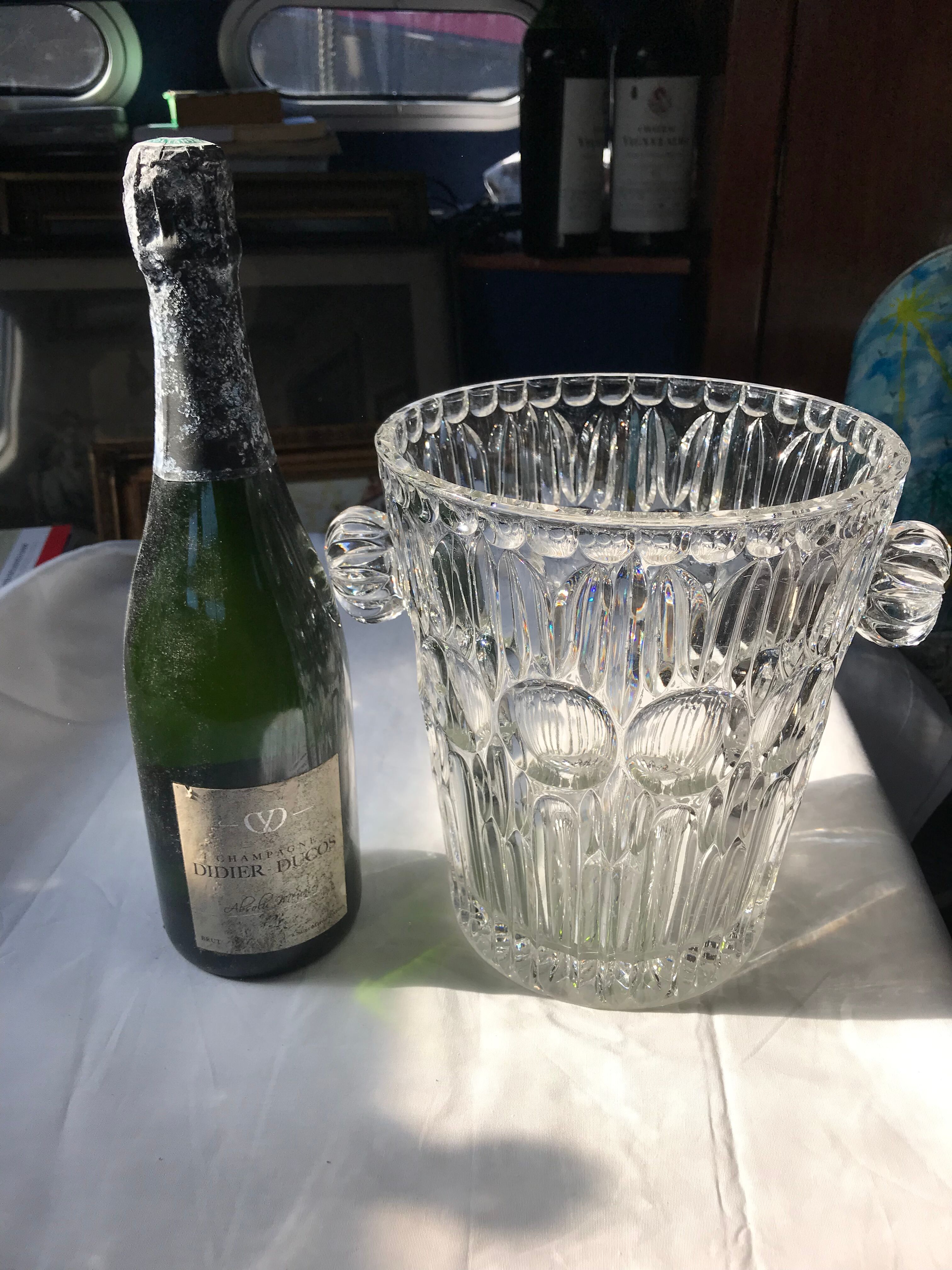 Crystal Champagne bucket
