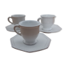 Lot de 3 tasses Deauville