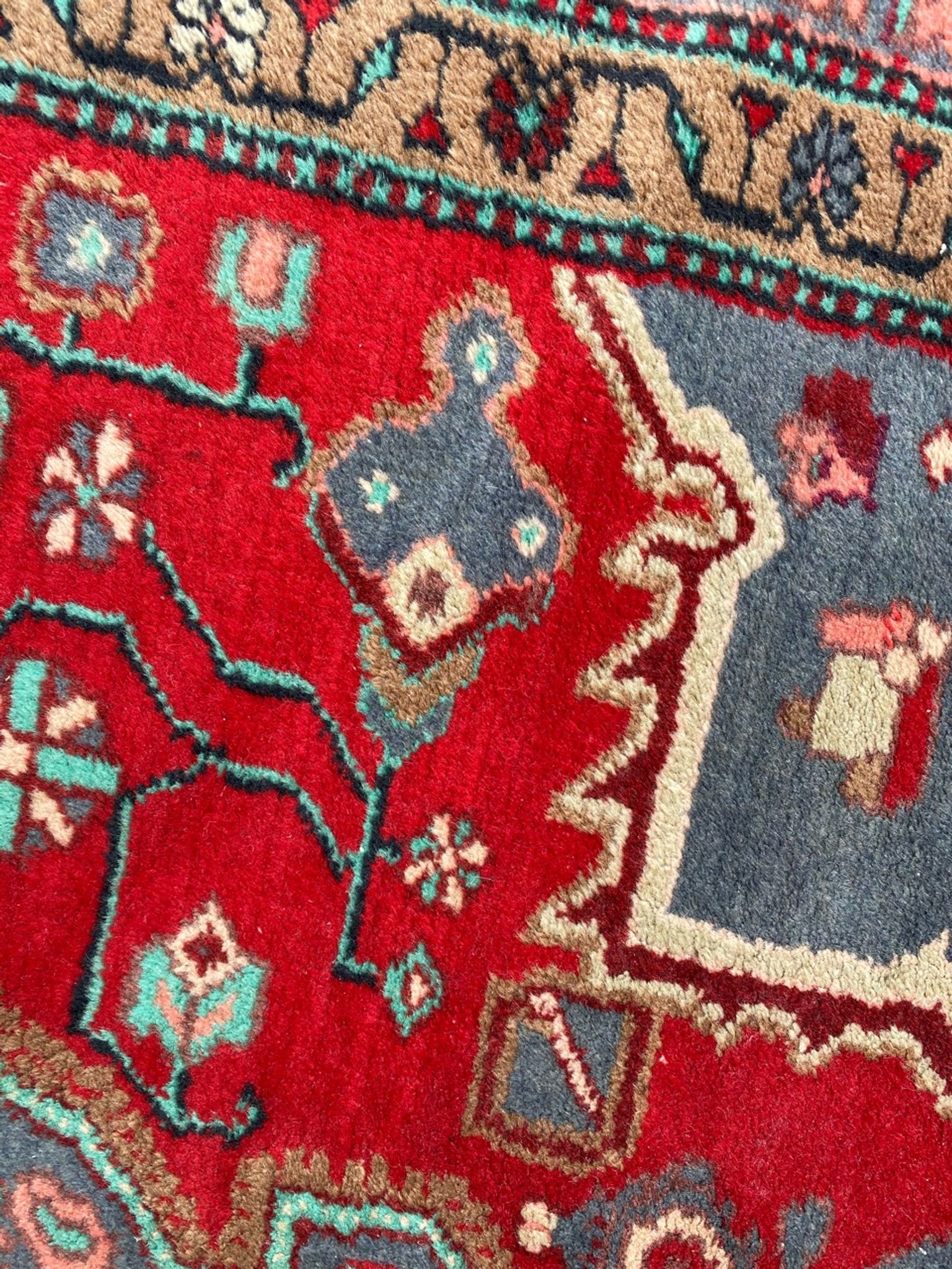 Malayer ancient persian carpet 138x238 cm