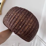 Ancien panier à récolte en osier