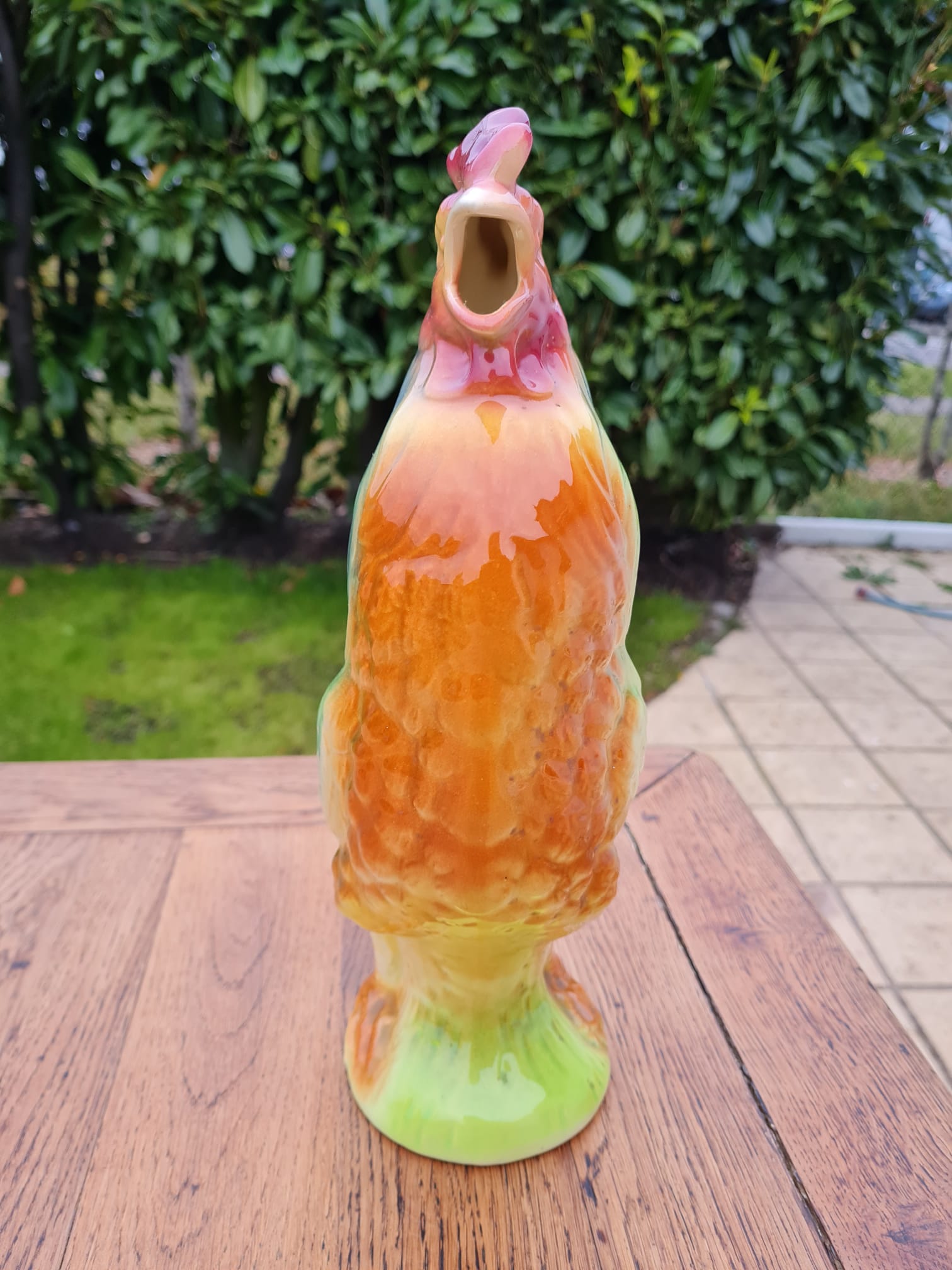 Zoomorphic pitcher rooster Saint-Clément