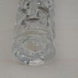 Geometric glass and crystal vase
