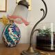 Tulip lamp art nouveau style