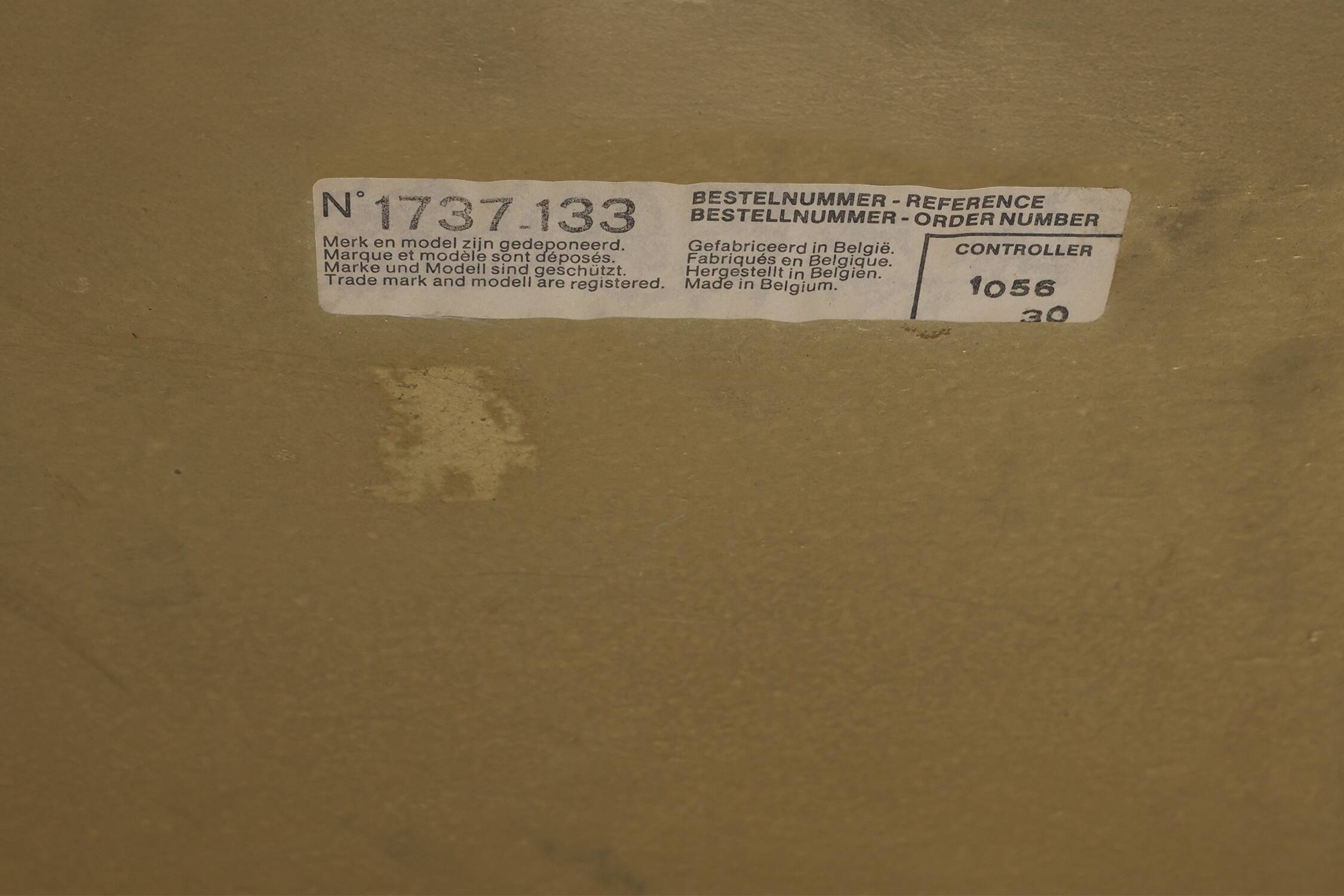 Hollywood Regency Console Table by Deknudt, Belgium 1980s