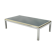 Chrome and brass coffee table 1970