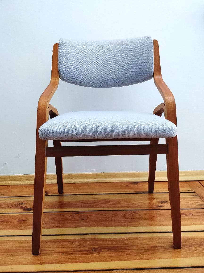 Set of Six Chairs by L. Volák for Dřevopodnik Holešov, Czechoslovakia, 1960s