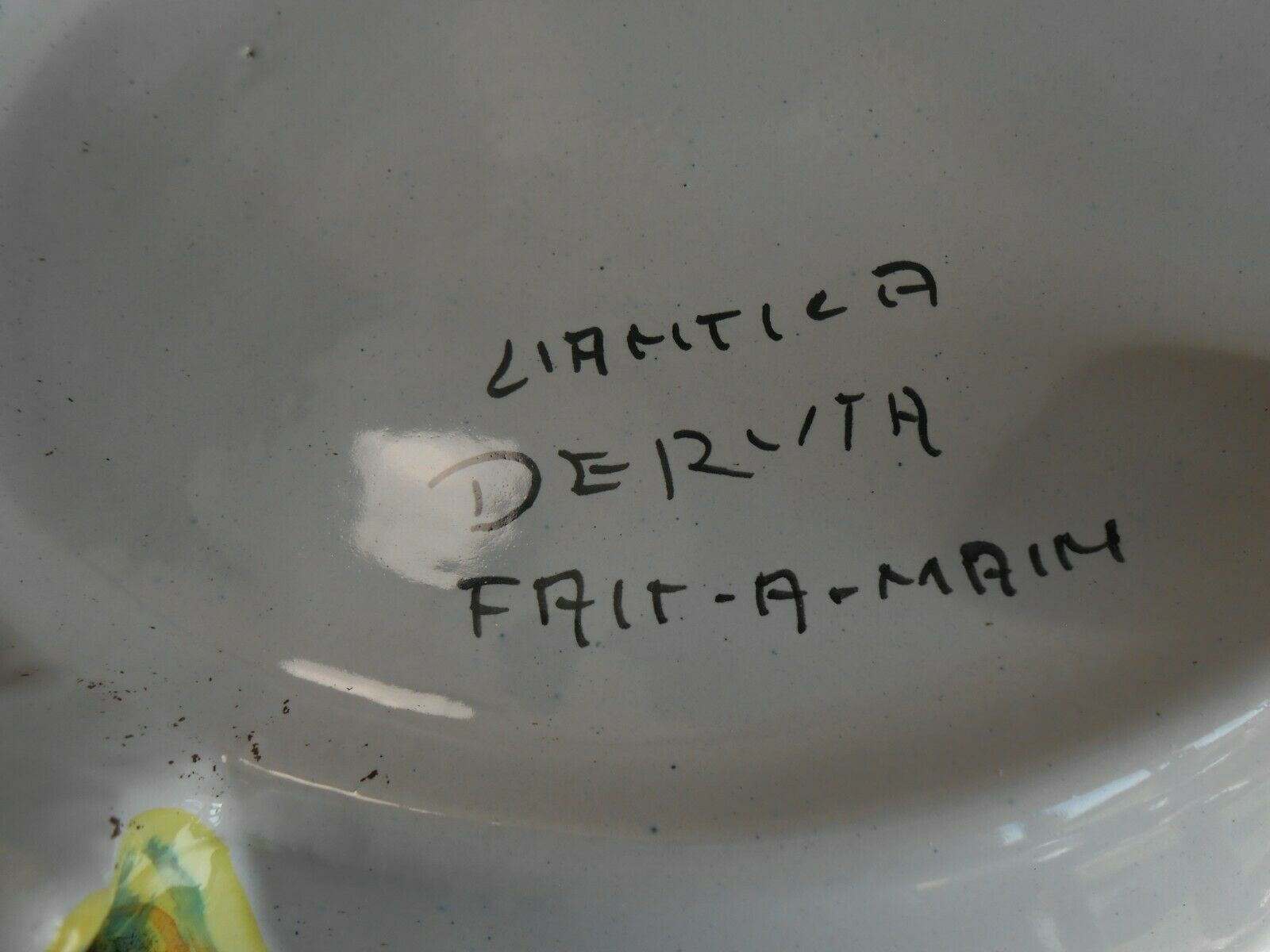 Soupiere "the antica deruta" italian faience