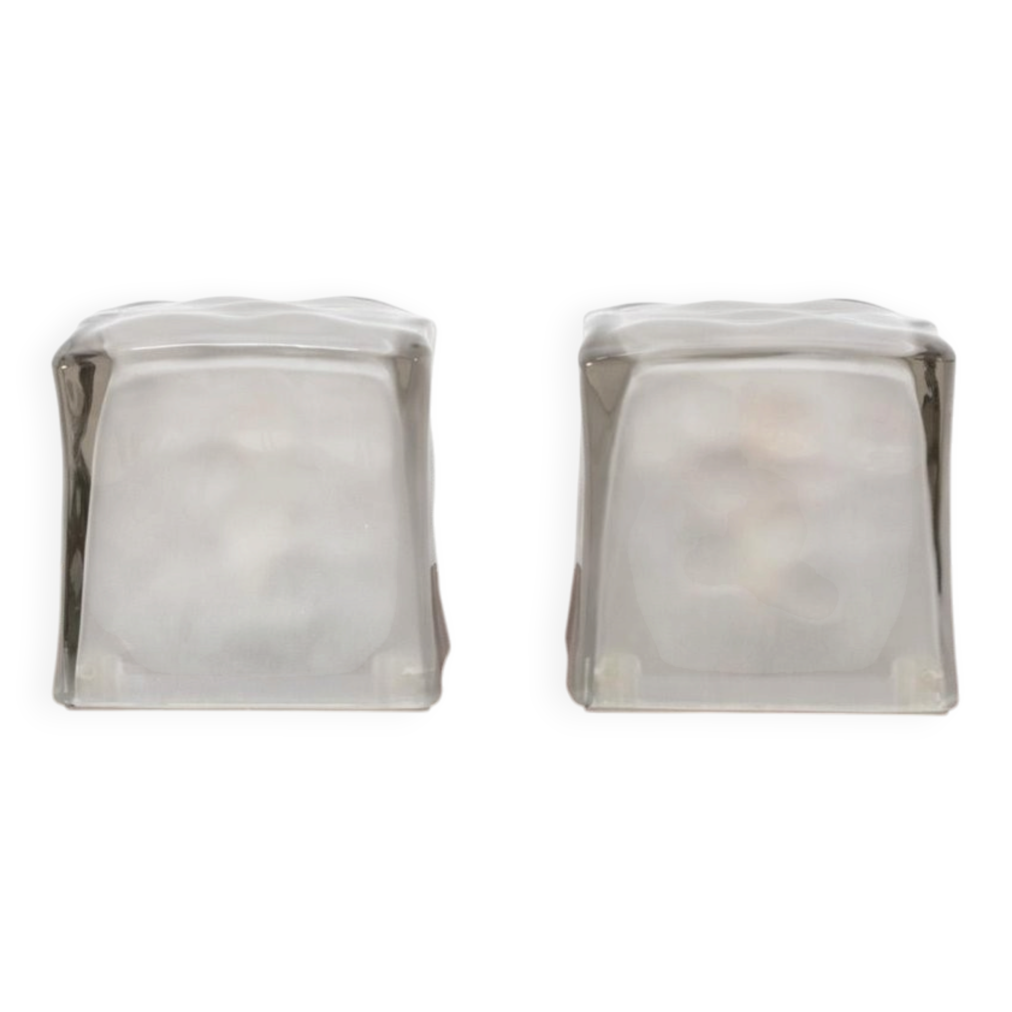 Lampes de table Iviken Ice Cube d'Ikea, ensemble de 2