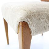 1950s  Jindrich Halabala Dining Chairs H-214 for UP Závody, Set of 4