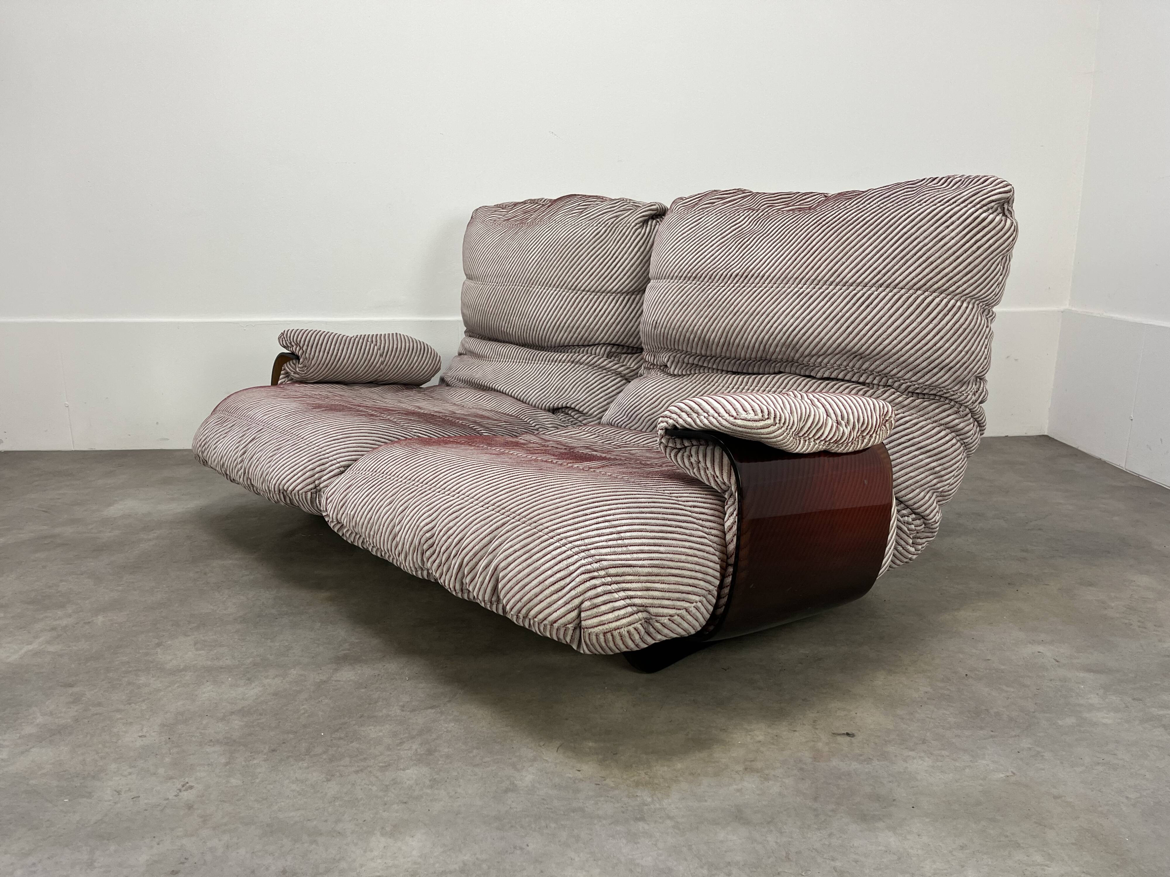Marsala sofa, Michel Ducaroy for Ligne Roset, 1970s