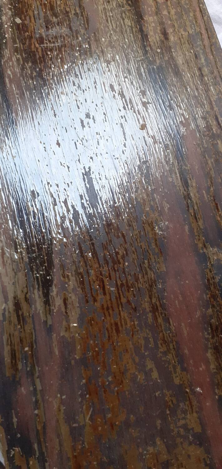 Art Deco Mail Rack 1930 Macassar ebony