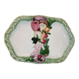 Serving dish in slip with compartment