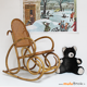Fauteuil à bascule pour enfant