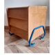 Pair of vintage bedsides former boarding school