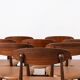 Mid Century Modern Dining Set, Round Table with 6 Fredrik Kayser Chairs