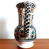 Deceptive pitcher in glazed earthenware