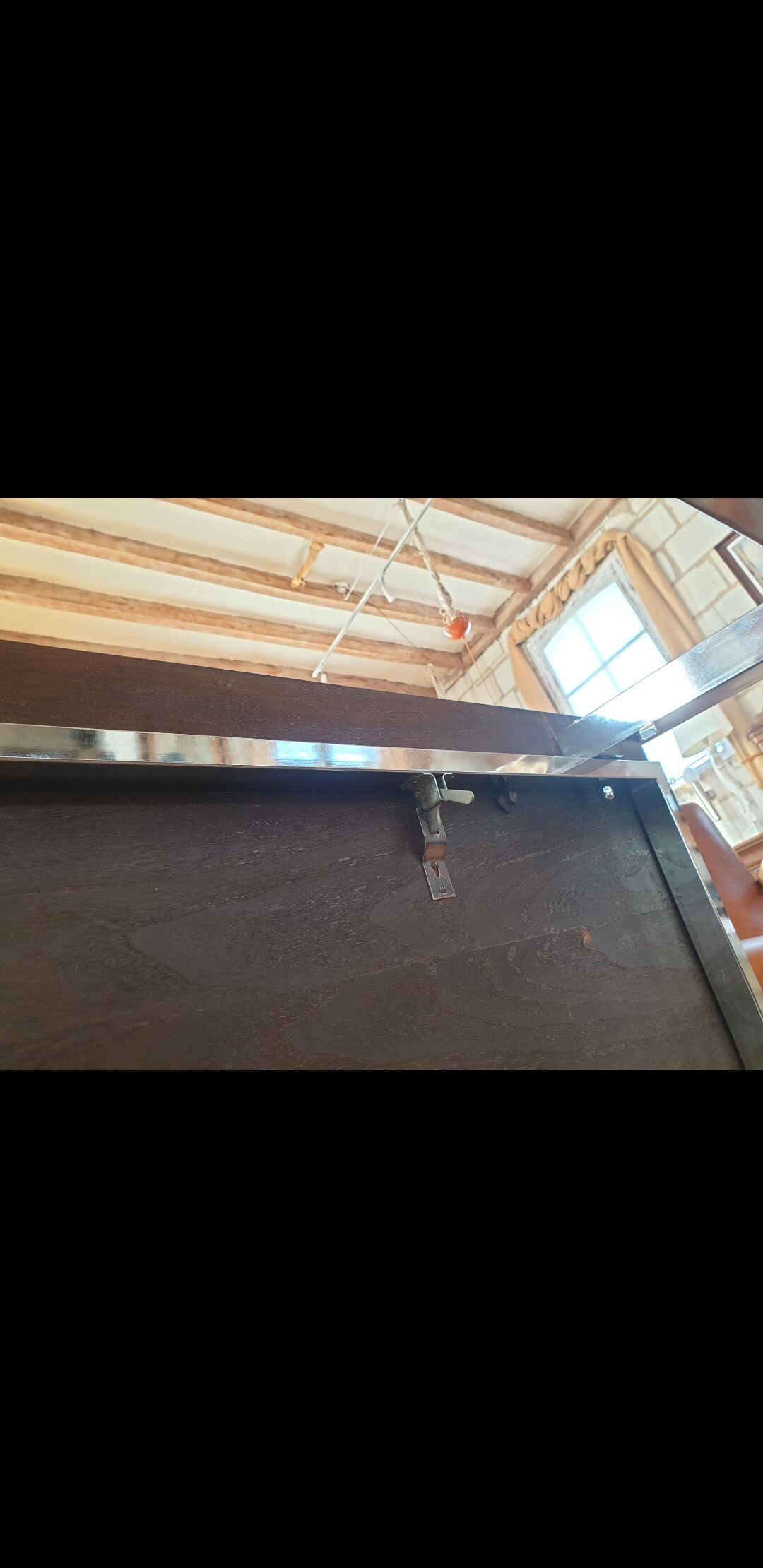 Table basse relevable vintage