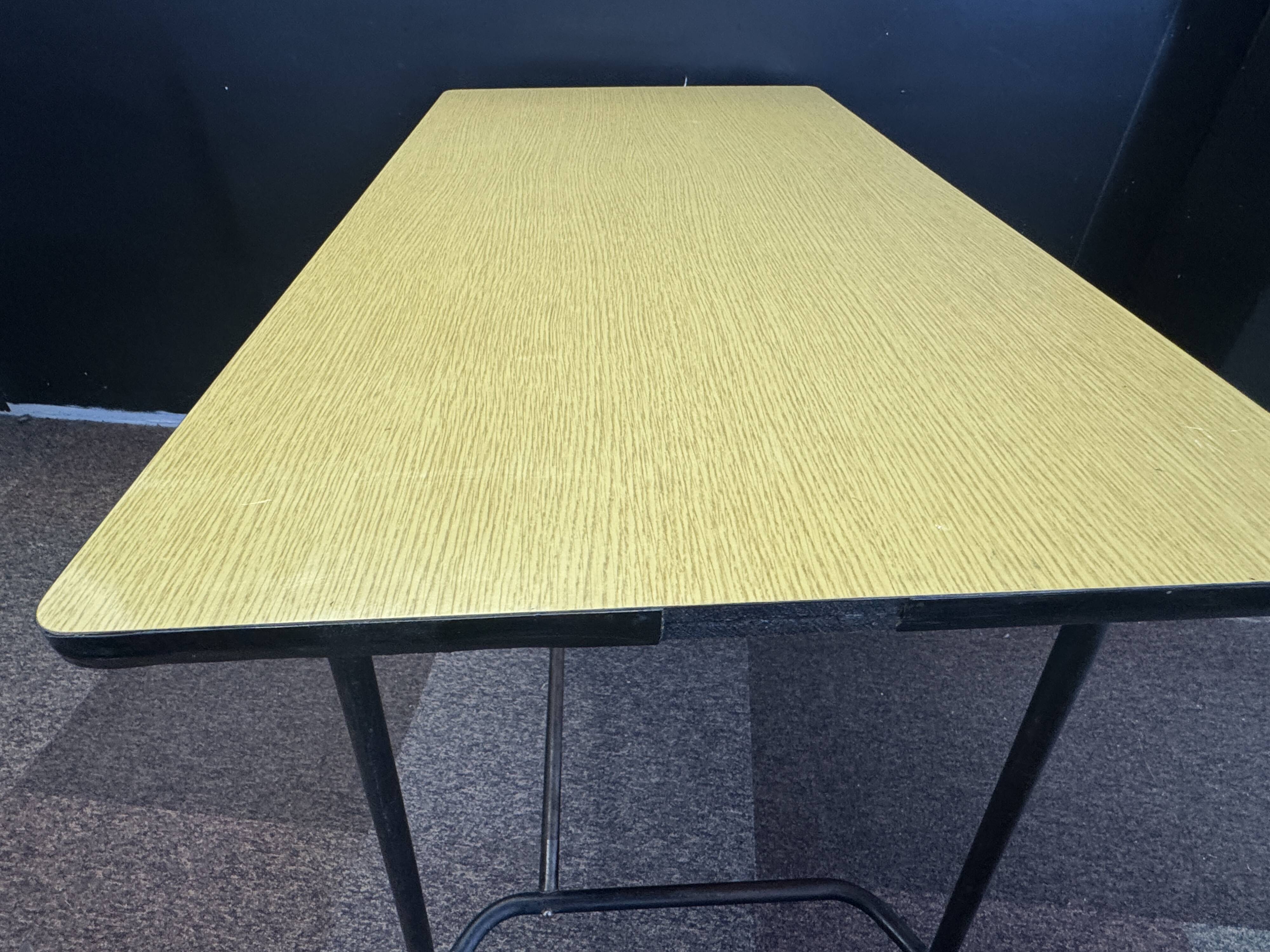 Industrial desk with 3 drawers