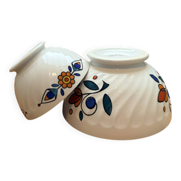 2 vintage Art Deco bowls 210104