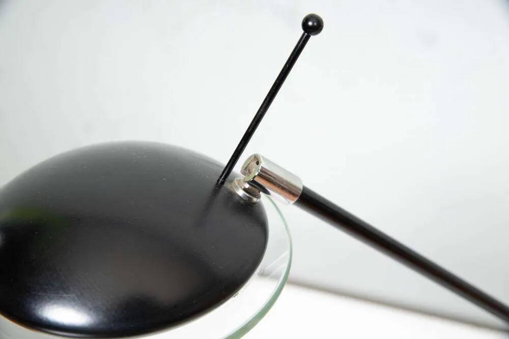 Vintage Memphis style pendant lamp, minimalist desk lamp.