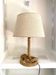 Cord lamp and cotton lampshade