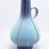 Vase à fond cloche rayé