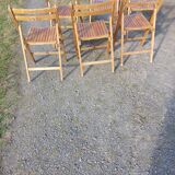Set of 6 folding chairs