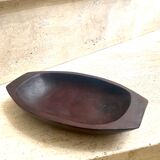 Empty exotic wood pocket